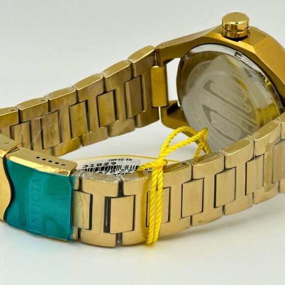 BRAND NEW Invicta Mens Bolt 48mm Gold Dial 22k Gold Tone Stainless Steel Watch - Picture 9 of 9